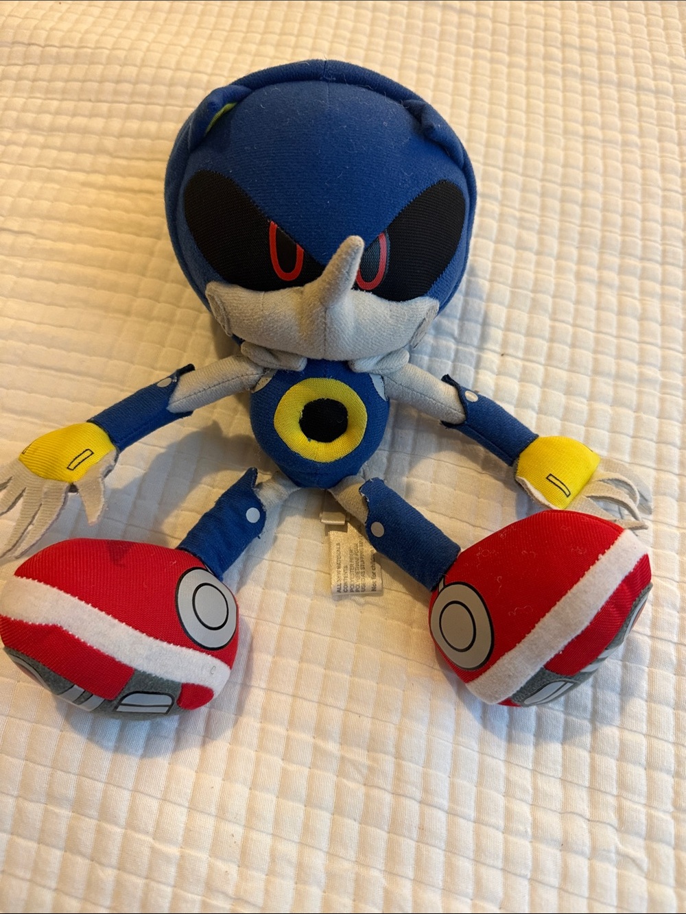 Blue & Red Robot Plush Toy - Kids Toys